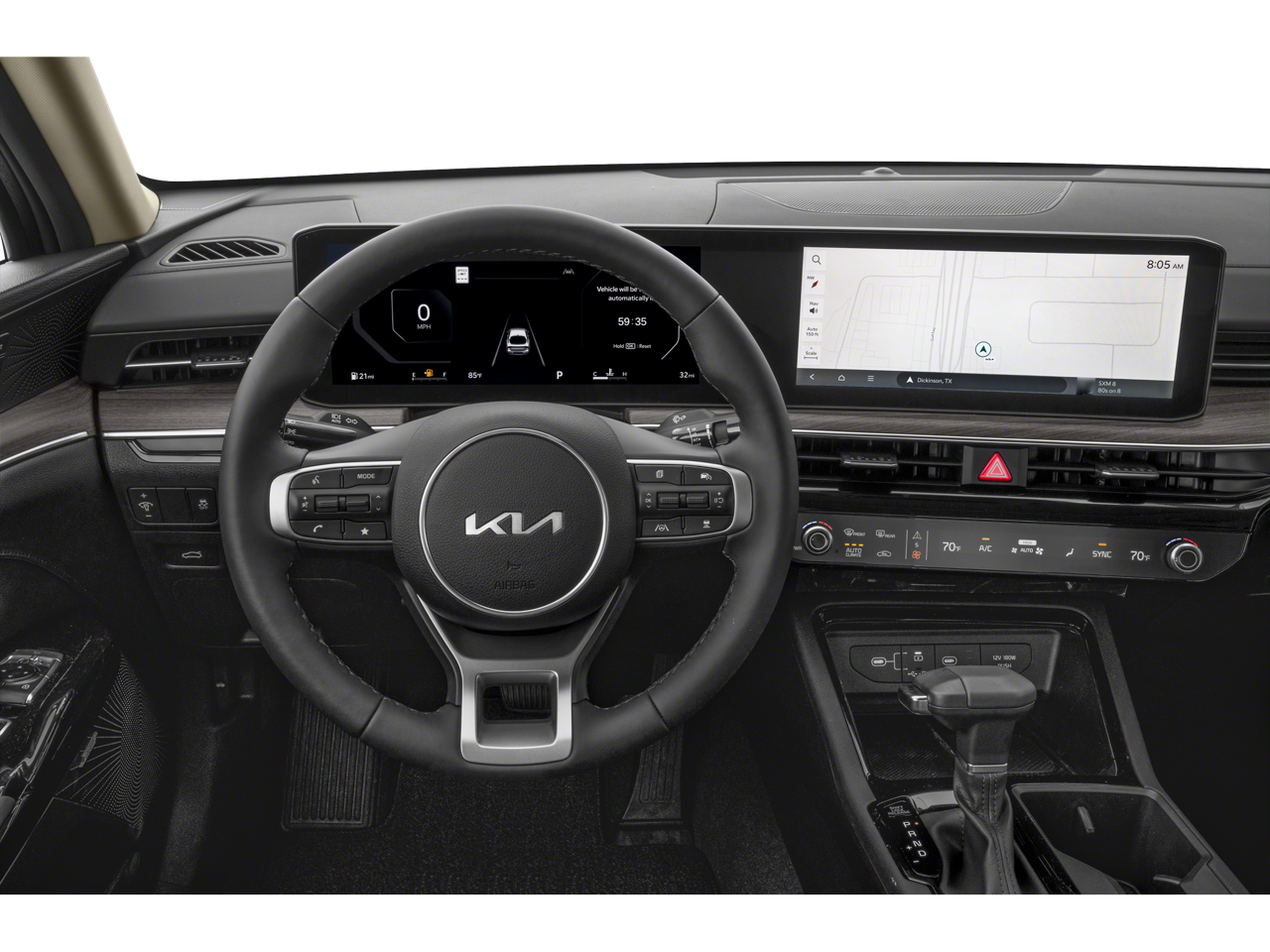2025 Kia K5 — interior view