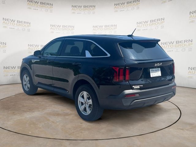 2023 Kia Sorento — rear three-quarter view