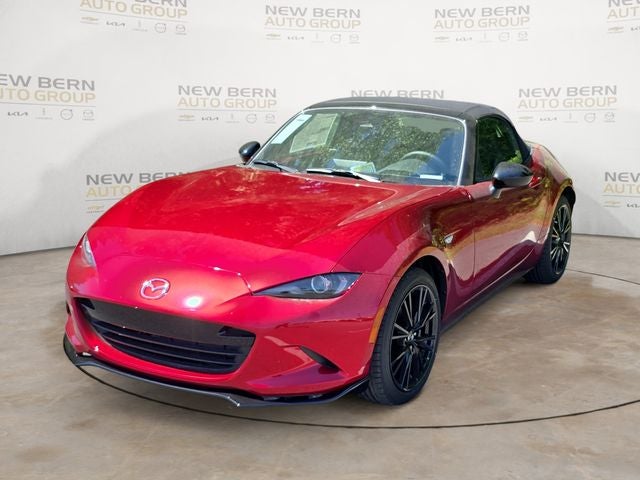 2026 Mazda Mazda MX-5 Miata Club in Soul Red Crystal Metallic — front three-quarter view