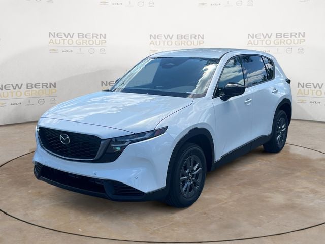 2026 Mazda Mazda CX-5 2.5 S Select AWD in Rhodium White Metallic — front three-quarter view